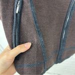 Krimson Klover Brown Knit Asymmetrical Zip Wool Jacket Size XS Photo 5