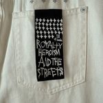 Ksubi Playback Blanc Sliced Jeans Size 32 White Super High Rise Relaxed Leg Photo 7