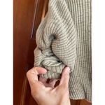 Free People Beach knit ribbed gathered quilts crop top in Ecru size XS Photo 3