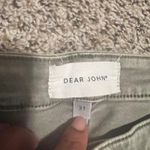 Dear John Gisele High Rise Skinny Jeans Olive Gray Casual Pants Size 31 Photo 1