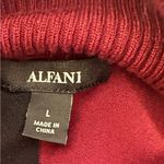 Alfani  Colorblock Turtleneck Sweater - Burgundy, Black, Charcoal Photo 2