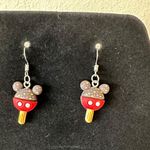 Mickey Mouse Ears Ice Cream Earrings Multiple Photo 0