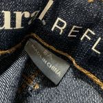 Natural Reflections Womens Denim Jeans Skinny Mid Rise Dark Wash Size 28 Photo 2