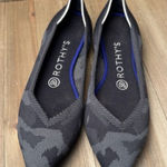 Rothy's The Point Flats Slip On Pointed Toe Retired Dark Camo Knit Women Size 7 Photo 0