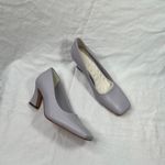 Franco Sarto Womens A-Dina Lilac Purple Leather Heels Size 7.5M Photo 1