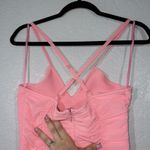 Elliatt NWT Sugarpink Bodycon Katarina Ruched Mesh Midi Dress Small Photo 6