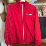 Catalina Vtg  Red Windbreaker Women’s Jacket size 12/14 Photo 2