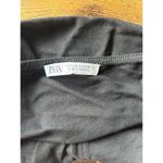 ZARA  Black Beaded Crop Top Photo 4