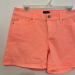 Gap Factory Neon Coral Pink / Orange Cotton 5" In inseam Preppy Short Shorts 4 Photo 3