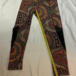 ABS Allen Schwartz Paisley Print Leggings size S Photo 5