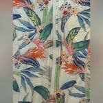 Outdoor Oasis Womens One Piece Swimsuit Size Large Floral Tropical Rashguard White Photo 6