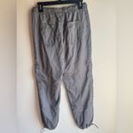 Nicole Miller Gray Pull On Cargo Pants with Drawstring size Small Photo 6