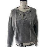 Missguided lace up knit jumper/sweater Photo 2