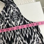 Paper Moon Black and White Patterned Sleeveless top size XL‎ Photo 6