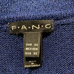FANG Blue Short Sleeve Loose Top Sz XS EUC Photo 1