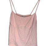 Jenni  Women's 1X Style Not Size‎ Tank Top Cami Ribbed Casual Pink Photo 0
