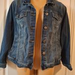 Torrid  Sz 2 Dark Blue Jean Jacket Photo 4