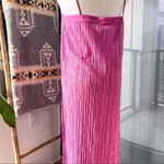 ZARA  Pink Pleated Long Side Slits Sleeveless Tunic Top Women’s Size Medium NWT Photo 5