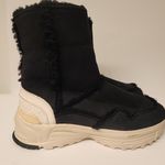 Coach Portia Cold Weather Bootie Black & White High-Top Sneakers Women’s Size 7B Photo 9