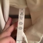 Lululemon Daily Yoga Jacket Polar Cream SIZE 8 Photo 6