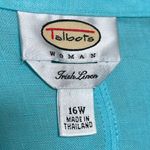 Talbots Women Irish Linen Blazer lightweight Jacket Photo 3