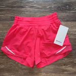 Lululemon Hotty Hot Short High Rise 4” Glaze Pink Size 4 NWT Photo 1
