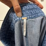 Free People  Be My Baby Braided Denim Mini Skirt NWT Photo 3