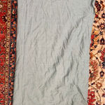 Lululemon Woven Wool Scarf Tidewater Teal / White Opal 100% Wool Wrap O/S Photo 0