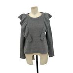 McGuire Denim McGuire Sabina Ruffle Sweater Gray Long Sleeve Size XS Photo 2