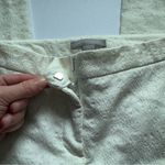 Saint Tropez West  White Textured Pants Size 8 NWT Photo 3