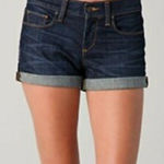 joe's jeans  Raw Edge Rolled Cuffed Jean Shorts Photo 0