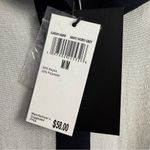 Magaschoni M New short sleeve color block sweater collar preppy Medium chic Photo 2