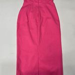 MORE TO COME Sophia Strapless Midi Dress in Pink Photo 11