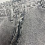 Pretty Little Thing  Women’s Gray Asymmetrical Waistband Straight Jeans Gray Size Photo 5