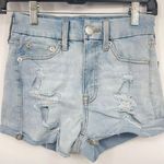 Aero size XS Distressed‎ Denim Jeans shorts Photo 0