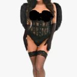 Daisy Black Lace Dark Angle Costume Size L Photo 0