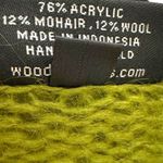 Wooden Ships Lightweight Wrap Cardigan in Fern Forest Green Size Medium Large Photo 6