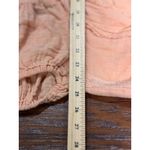 Free People Womens M Peach Angel Mini Dress Babydoll 100% Cotton Boho Chic Gauze Photo 10