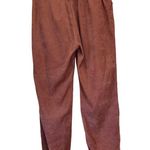 Wishlist The Eva Corduroy Cinnamon drawstring Joggers women’s Large comfortable casual Photo 2