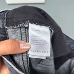 SLVRLAKE Dylan Straight Leg Distressed Jeans in Broken Promises Gray Black 27 Photo 9