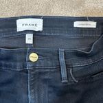 frame denim Frame Le High Skinny Double Triangle Raw Hem Jeans in Keen Women Size 29 Photo 2