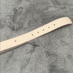Urban Outfitters Cream Belt with Silver Butterfly Buckle Photo 2
