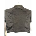 PINK - Victoria's Secret PINK Active Women’s Raglan Long Sleeve Cropped Quarter-Zip Top Black Size M/L Photo 4