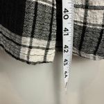 Lane Bryant Crinkle Popover Short Dress 16 Women Black White Plaid Classic NWT Photo 11