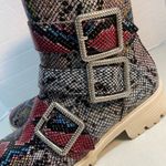 True Craft Mila Women’s Boots Multicolored Buckle Bling Size 8.5M Photo 10