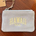 Brandy Melville NWT  Hawaii Suede Coin Purse RARE Photo 1