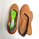 Rothy’s The Flat Knit Woven Round Toe Warm Caramel Brown Slip On Size 9 Photo 7