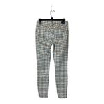 Paige  Gray And White Gingham Mid Rise Verdugo Ankle Cropped Jeans Size‎ 29 Photo 3
