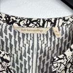 Soft Surroundings  printed lightweight raven dress size XL Photo 2