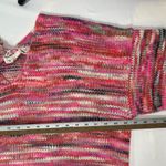 Lou & grey Lou and Gray Wool Blend Oversized Knit Sweater Womens XL Pink Photo 7